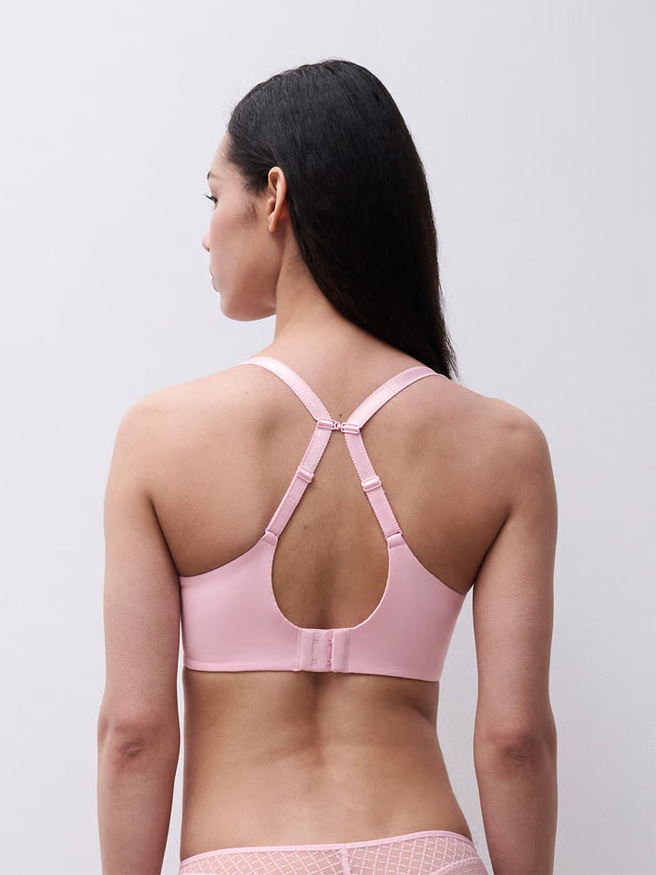 Norah Chic Plunge T-Shirt Bra  - Candy Pink