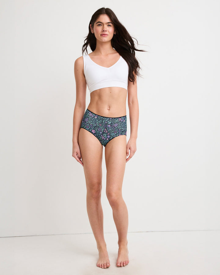 Jockey 'No Panty Line Promise' Hip Brief - Kellie Floral