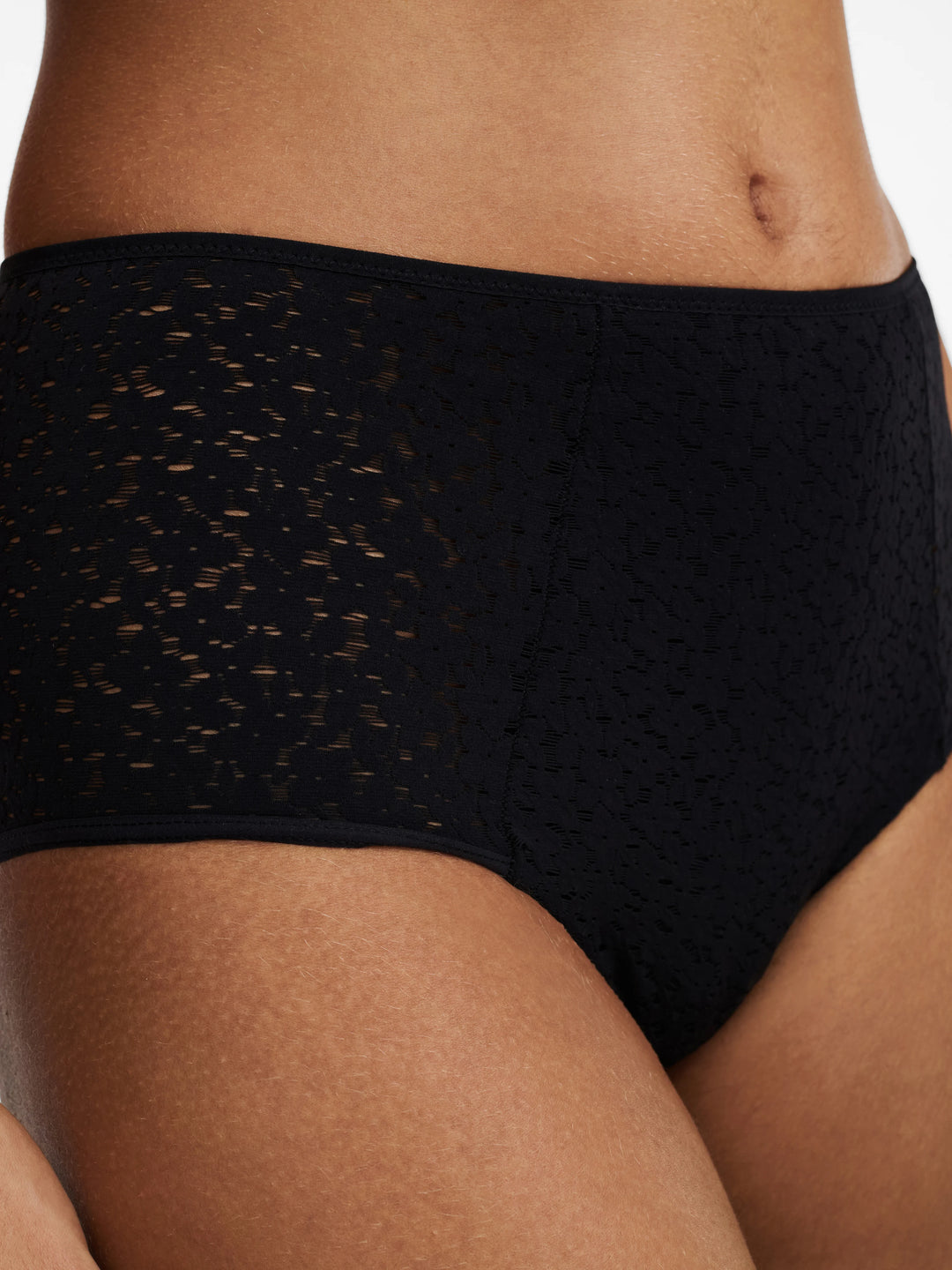 Norah High Waist Brief - Black