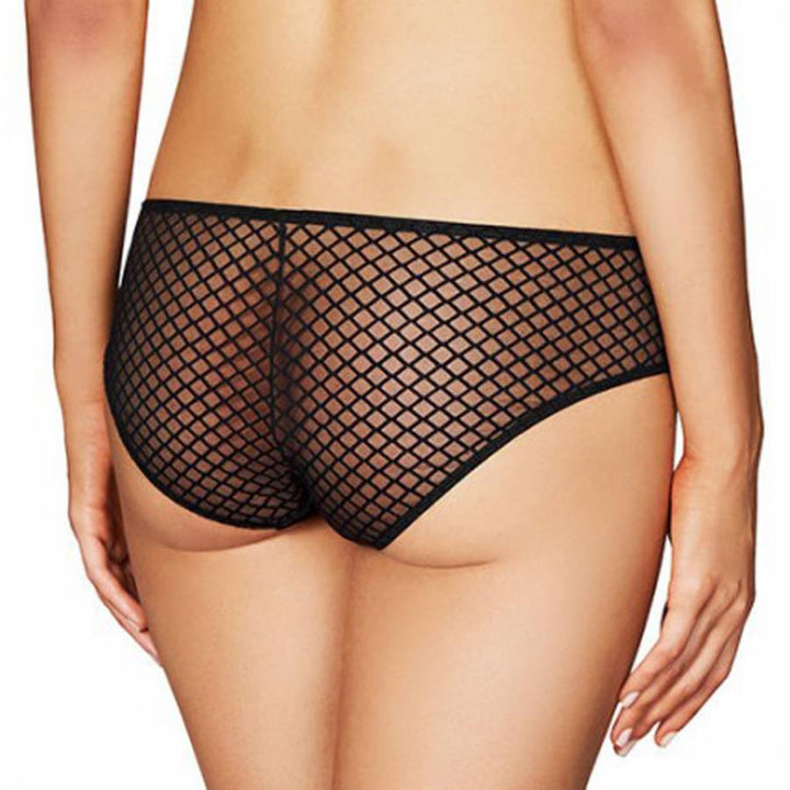 "Final Sale" Sheer Stripes Hipster Brief