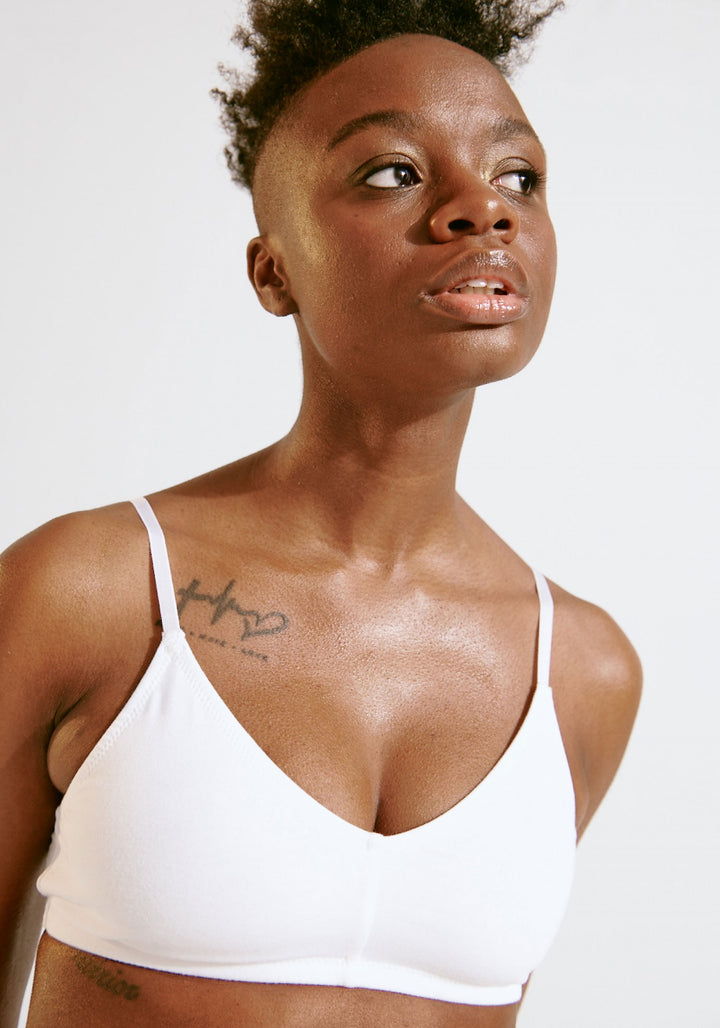 Blush Cotton Bralette