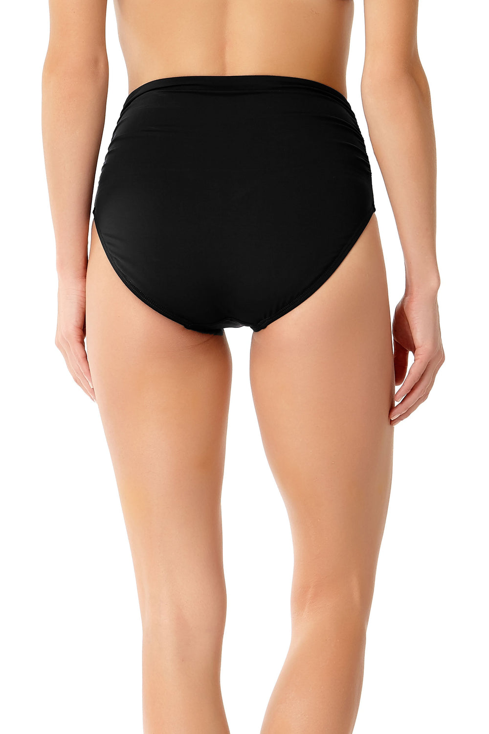 Hi Waist shirred Bottom - Sheer Essentials Lingerie & Swim