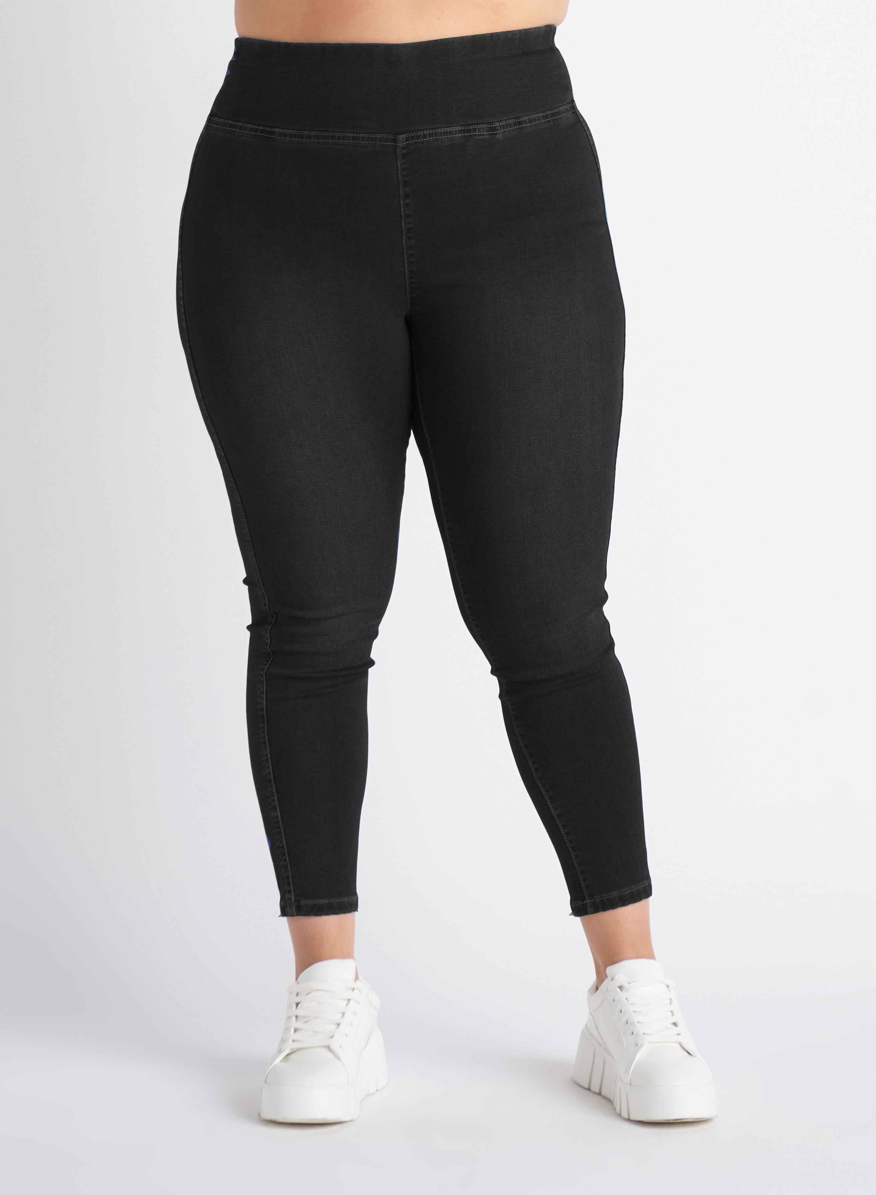 Knit clearance denim leggings