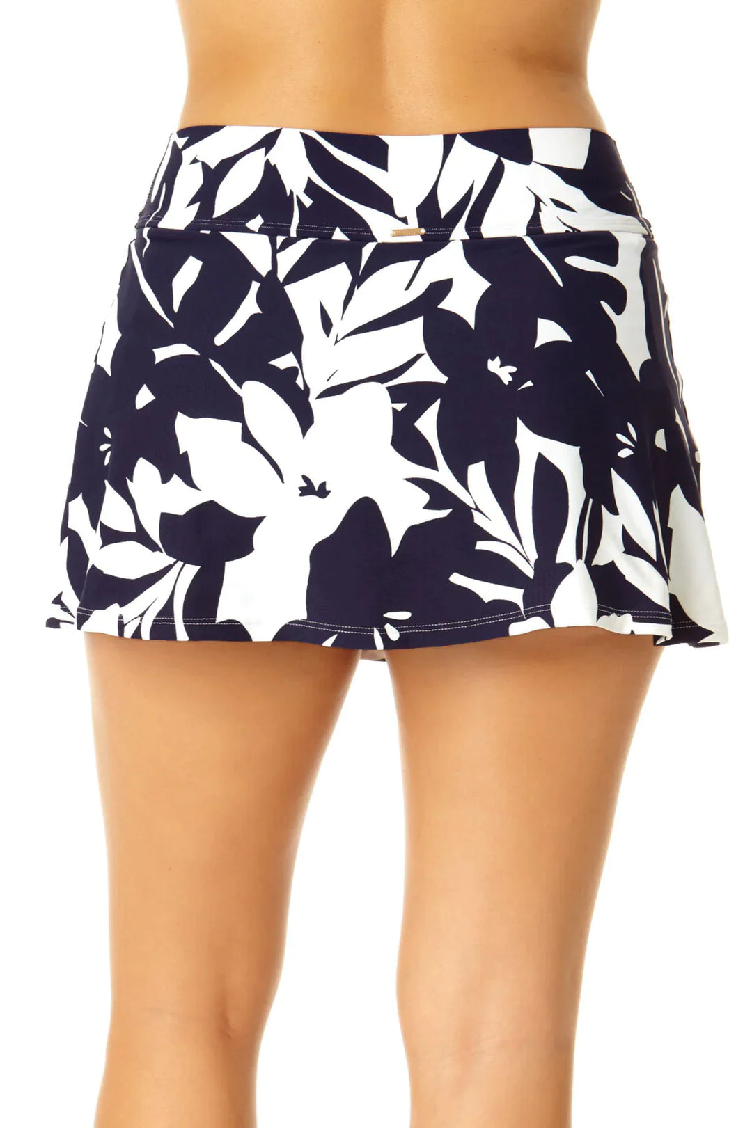 Coastal Palm Skort Swim Bottom - Size X-Small
