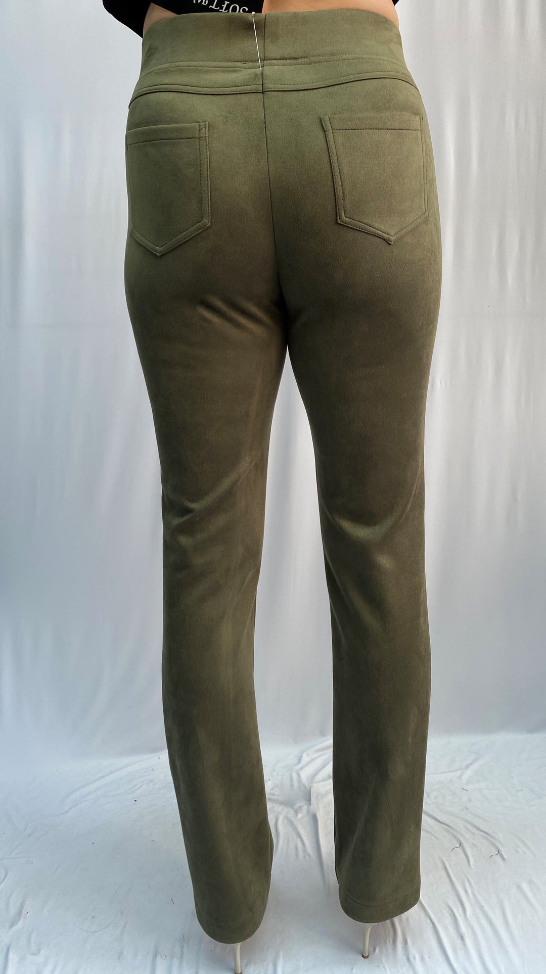 Suede Western Style Pants