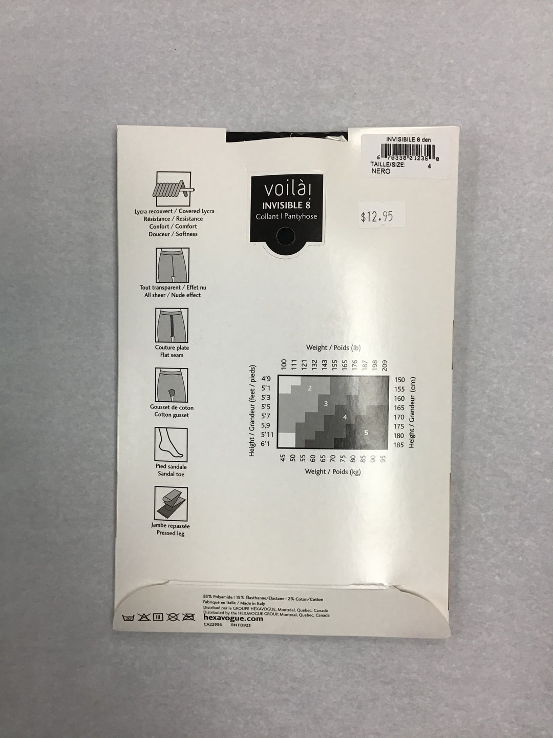 Invisible 8 Pantyhose