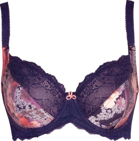 Floral Affair Shadow Underwire Bra - Size D 34