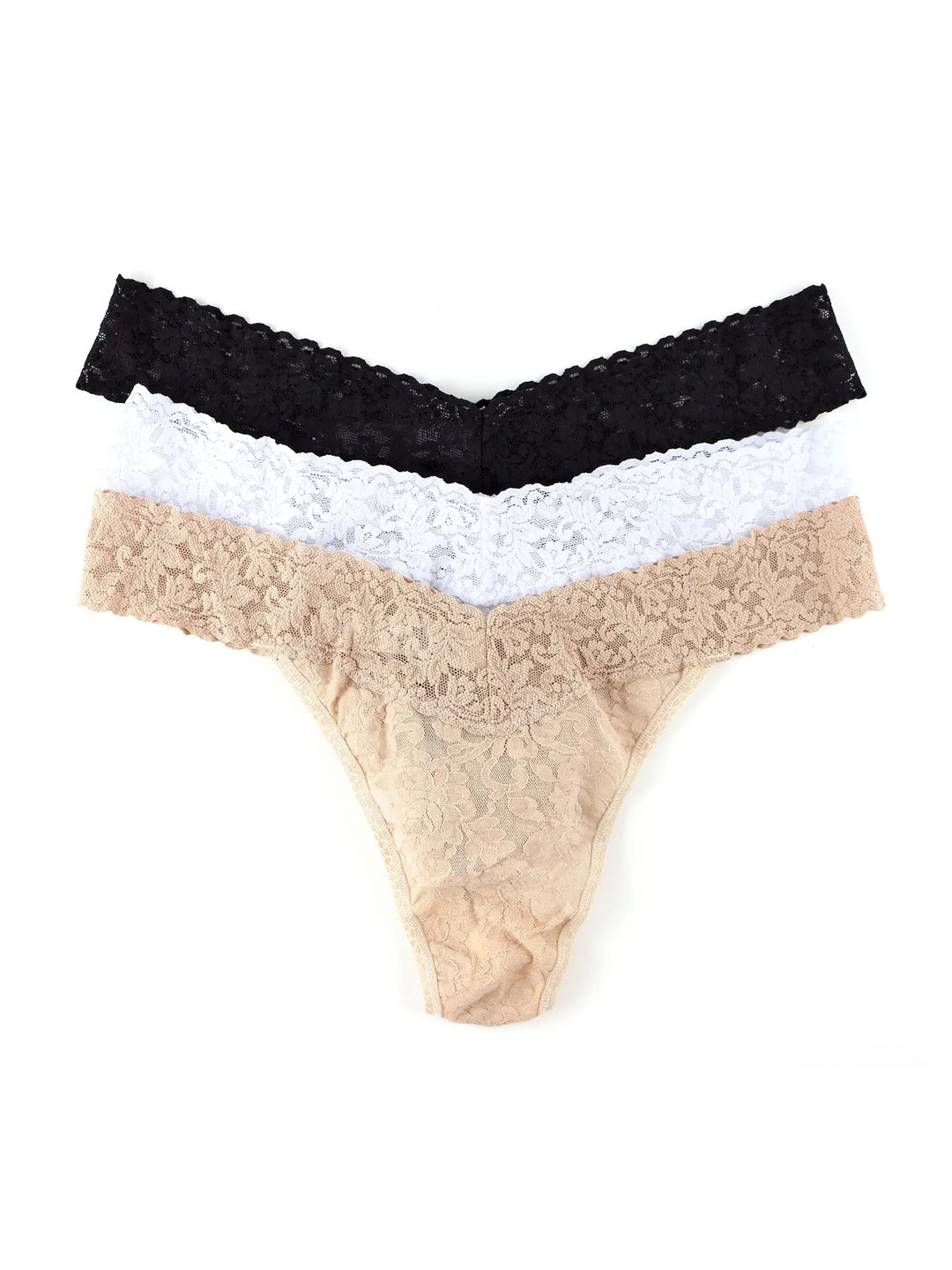 Signature Lace *Plus Size* Original Rise Thong