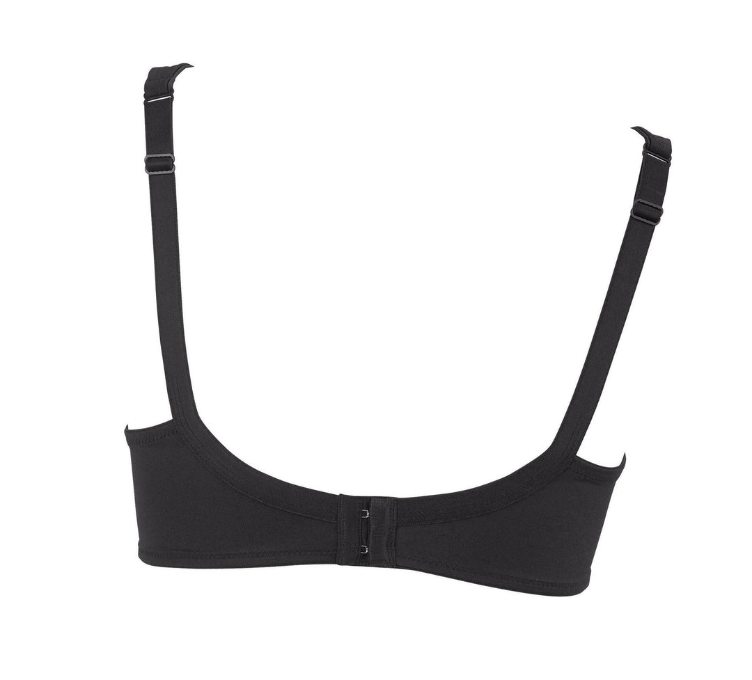 Twin Seamless Underwire Bra - Black