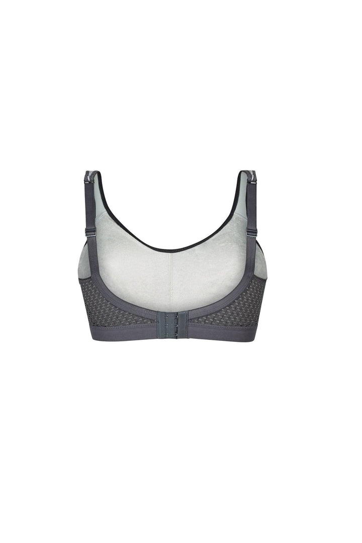 Extreme Control Sports Bra - Grey - Sheer Essentials Lingerie & Swim