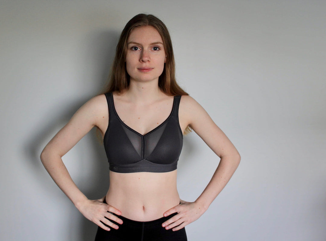 Air Control Sports Bra - DeltaPad - Anthracite