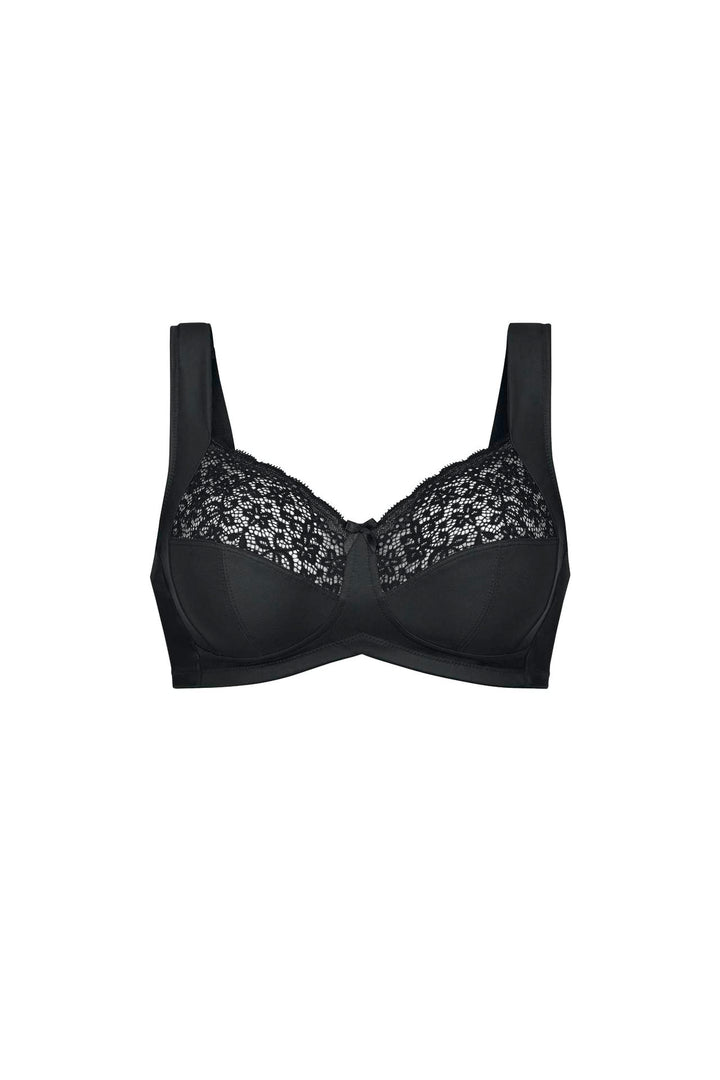 HAVANNA - Support Bra Without Underwire - Black