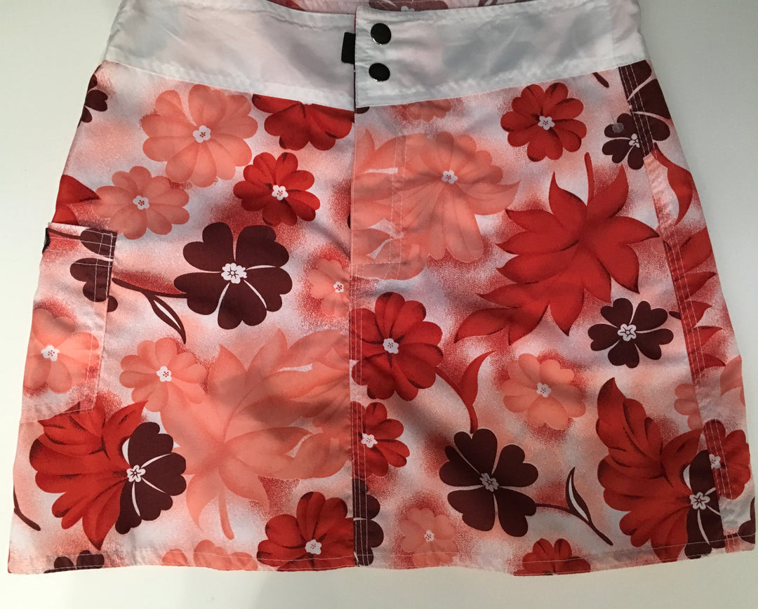 Mystic Imports Floral Swim Skirt