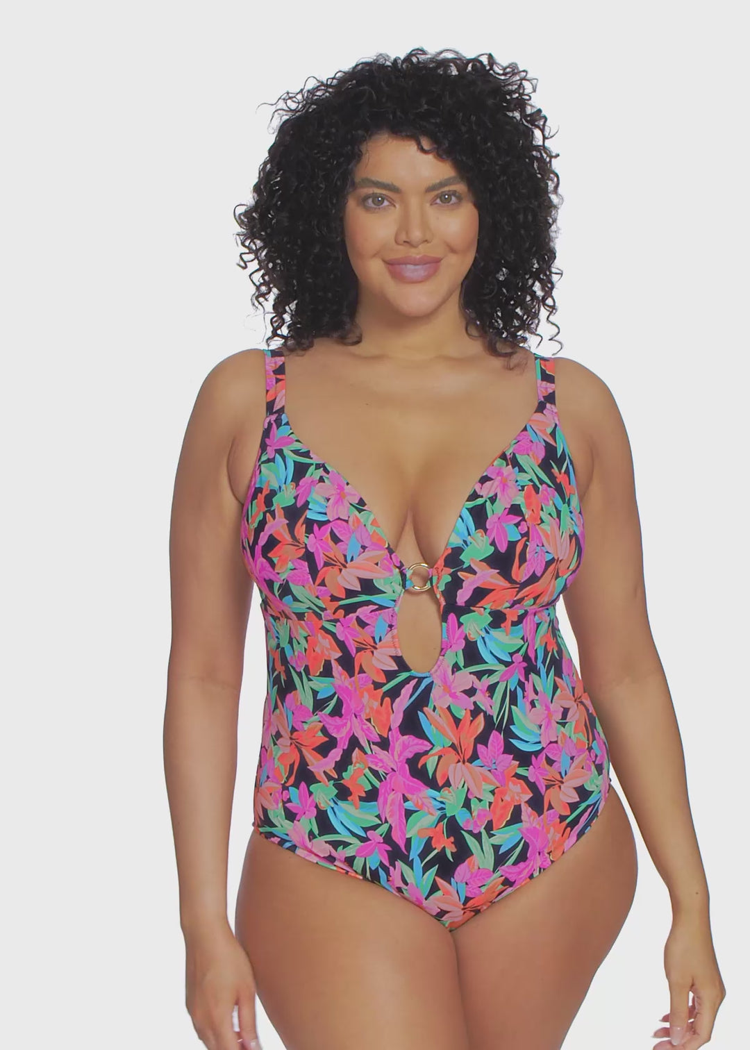 Elomi Savaneta Wire Free Swimsuit