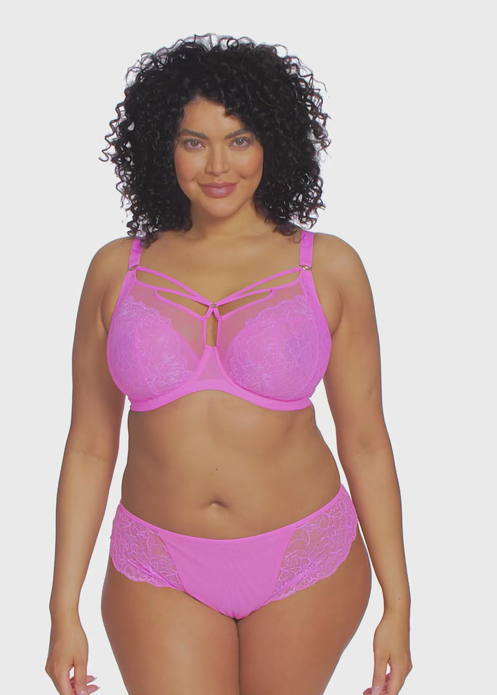 Elomi Brianna Plunge Bra -  Very Pink