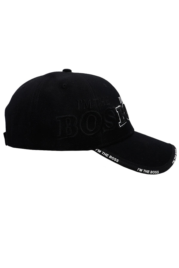 I'M THE BOSS Embroidered Baseball Cap