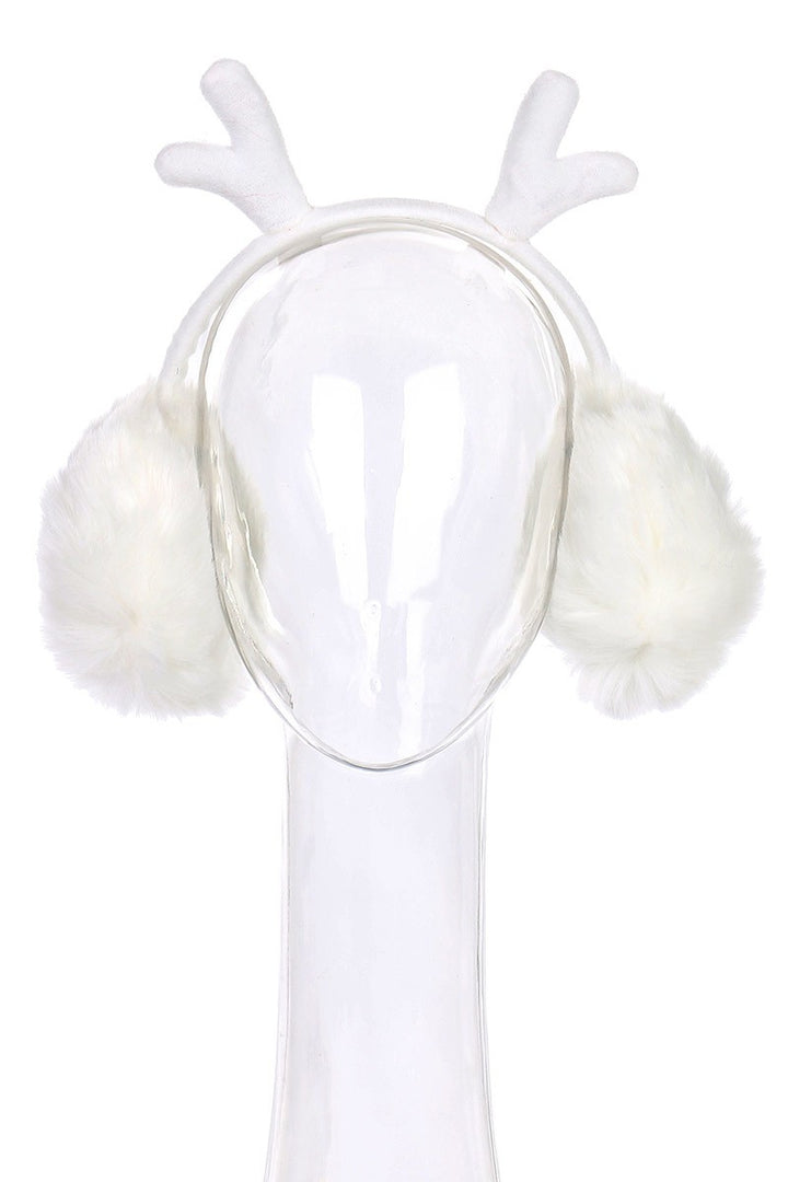 Reindeer Ear Soft Fur Earmuffs