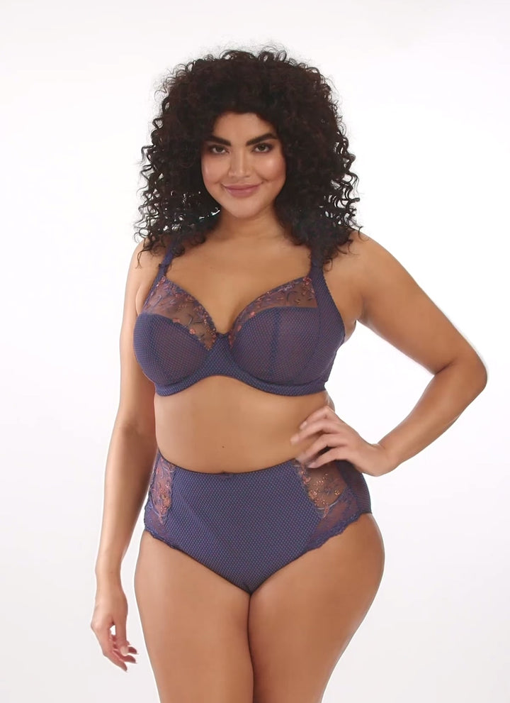 Elomi Charley Plunge Bra - Storm