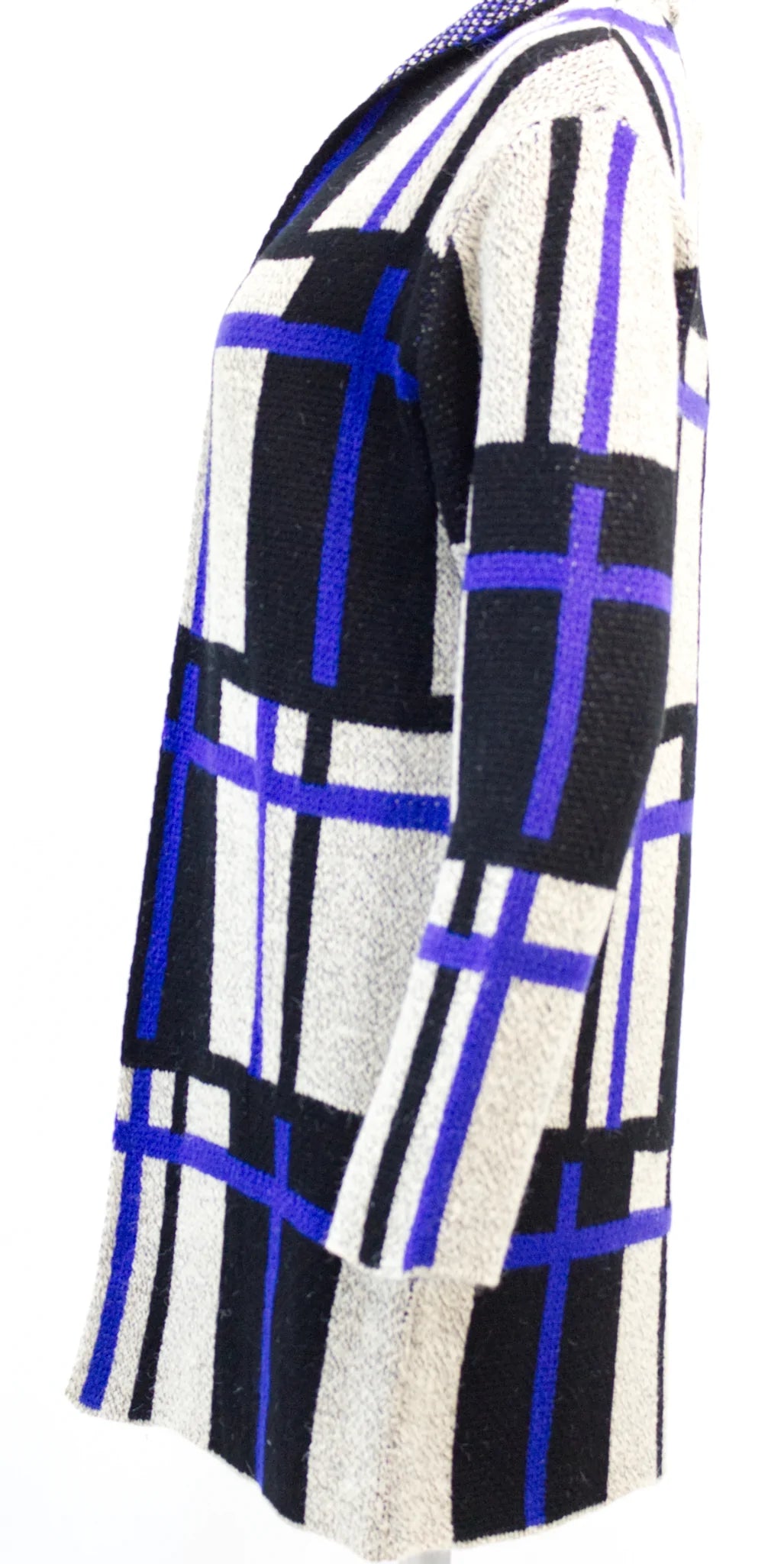 Knitted Long Open Cardigan