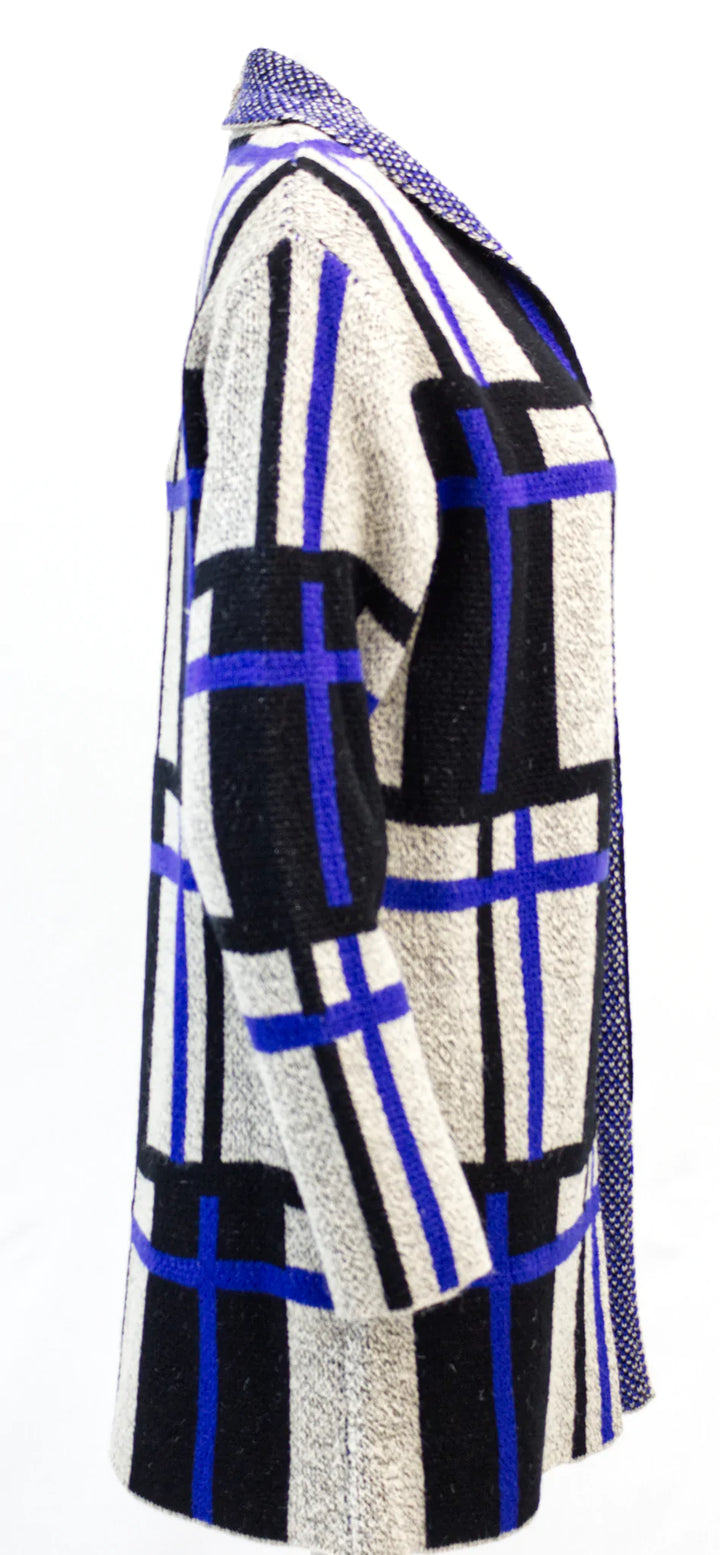 Knitted Long Open Cardigan