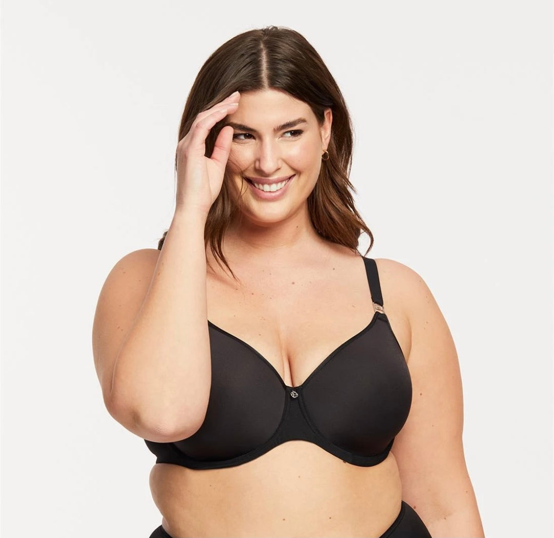 Montelle Sublime Spacer Bra - Black - Sheer Essentials Lingerie & Swimwear