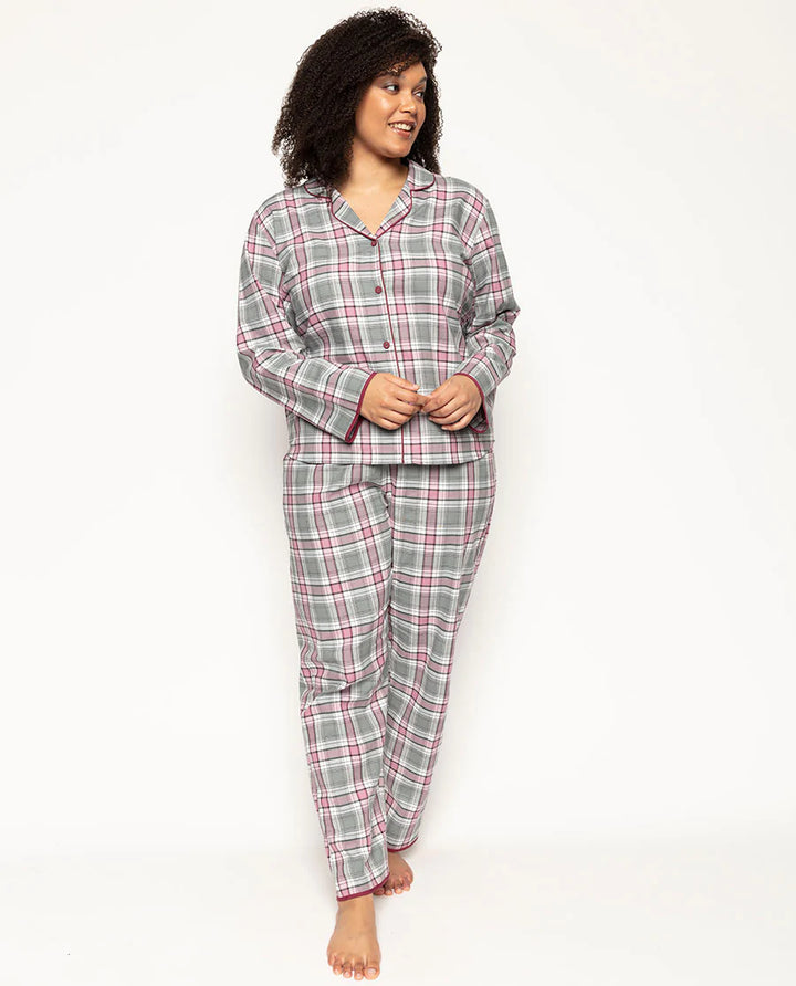 Jessica Brushed Check Pyjama Set
