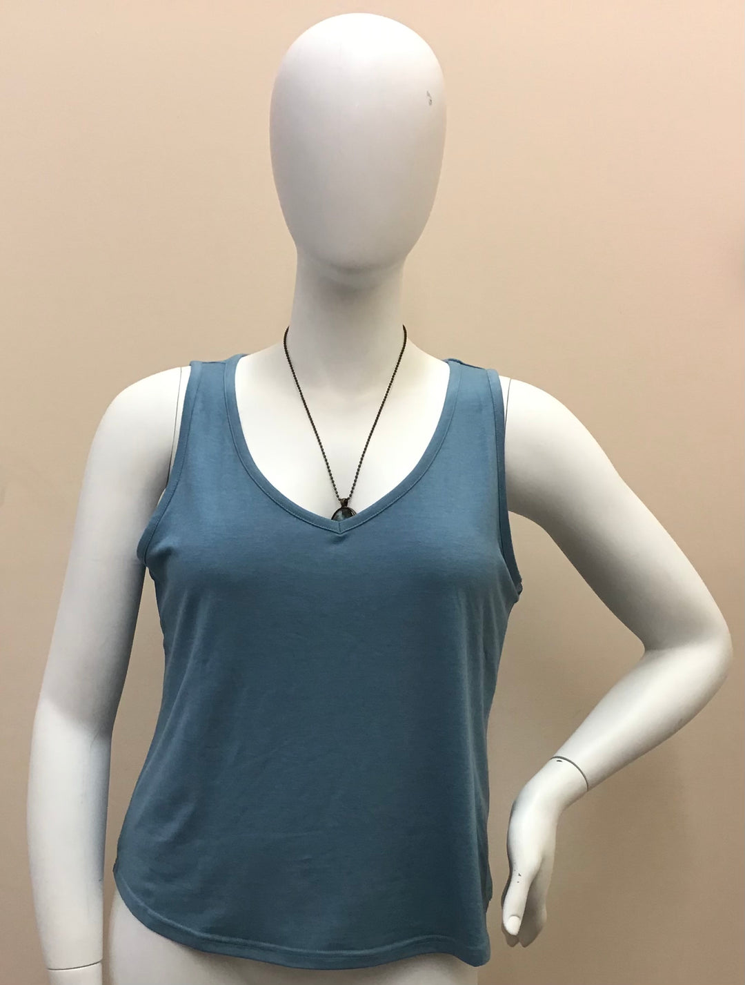 V-neck Tank - Turquoise