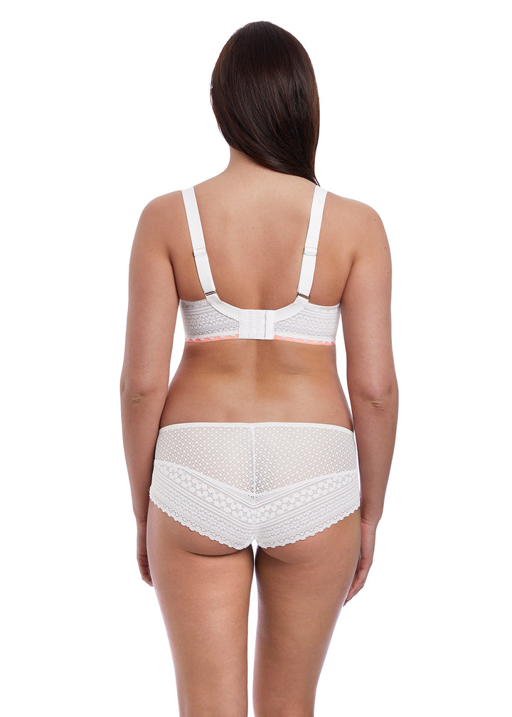 Daisy Lace Underwire - White