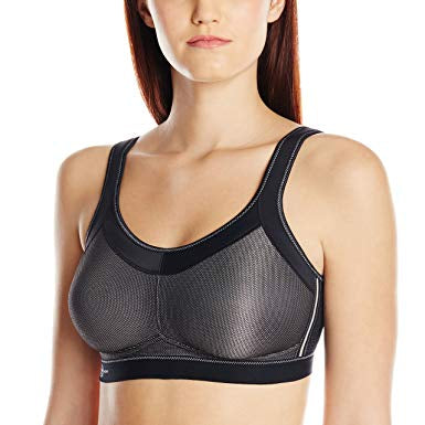 Wire Free Momentum Sports Bra - Black