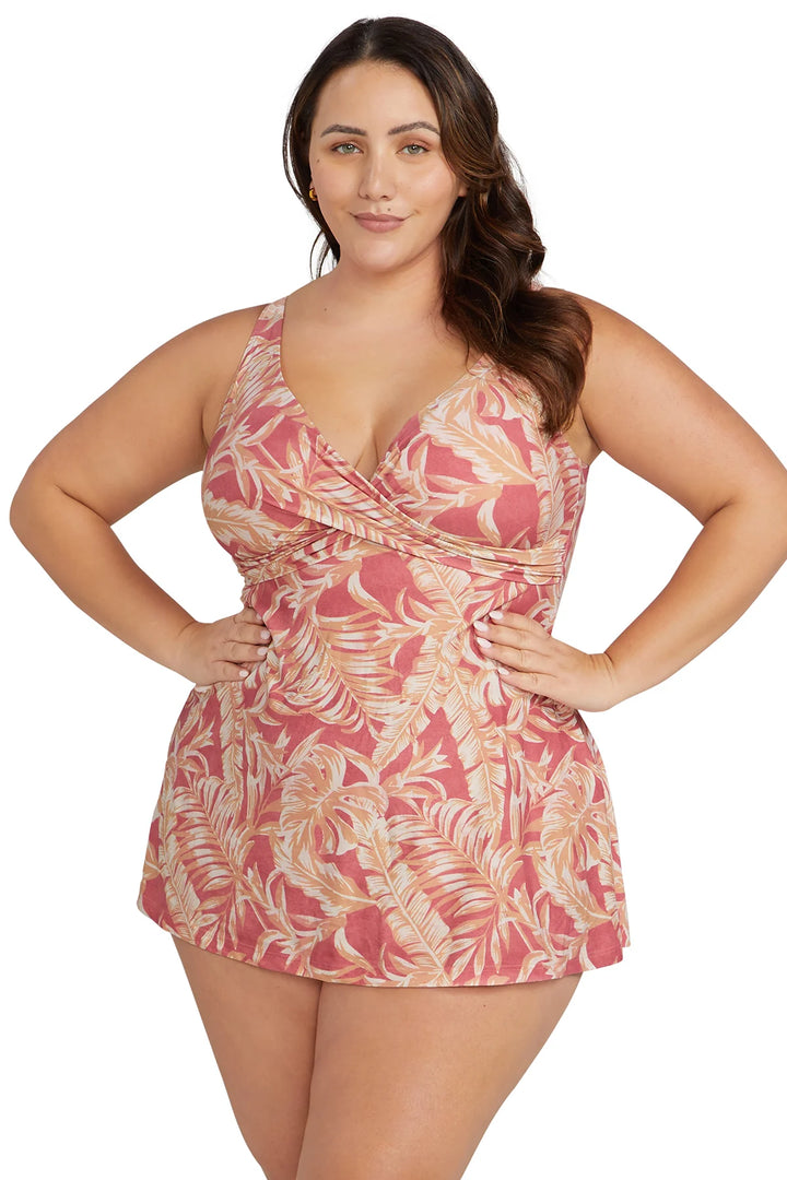 Boca Raton Delacroix Multi Cup One Piece Swimdress