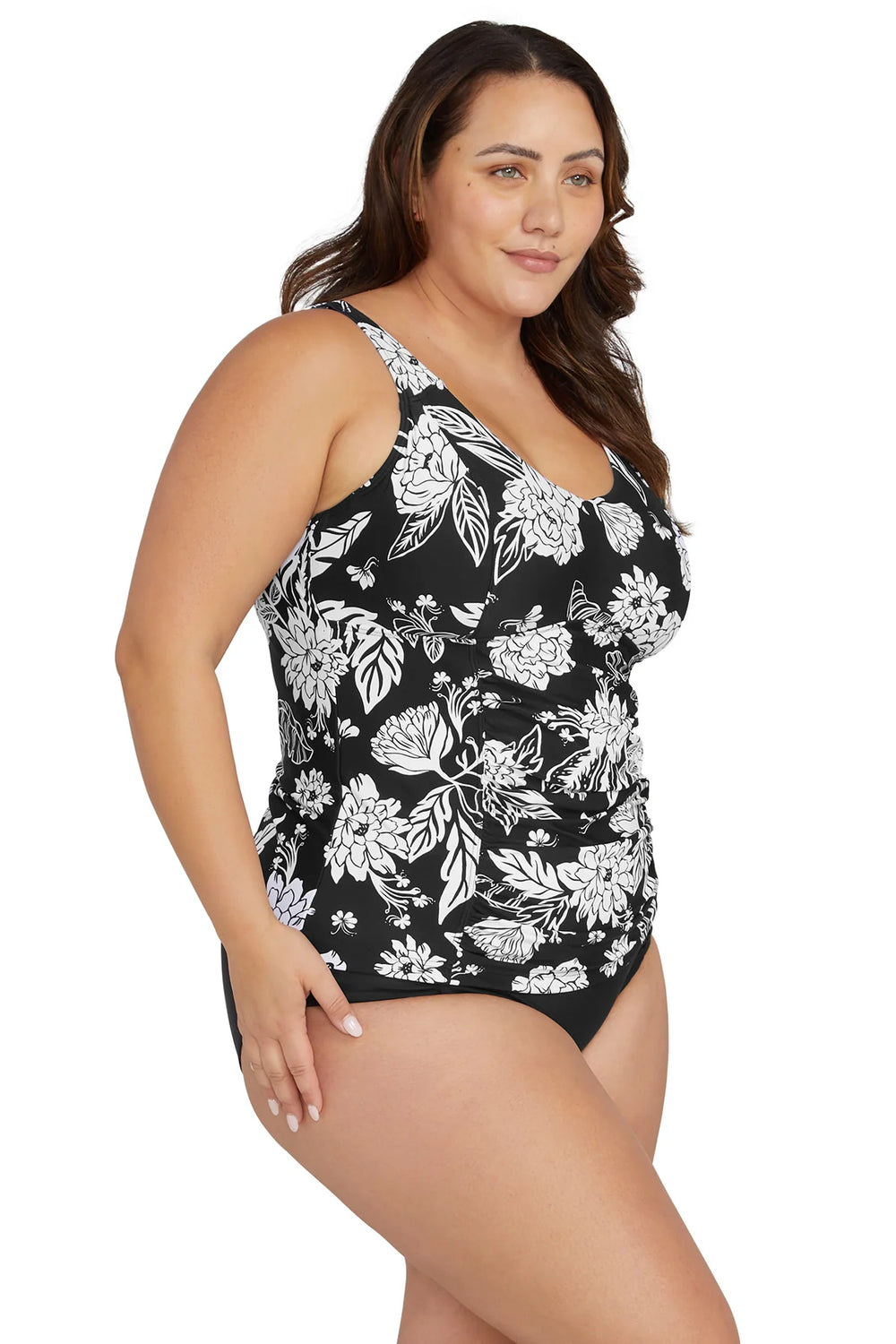 See through 2025 plus size swimwear