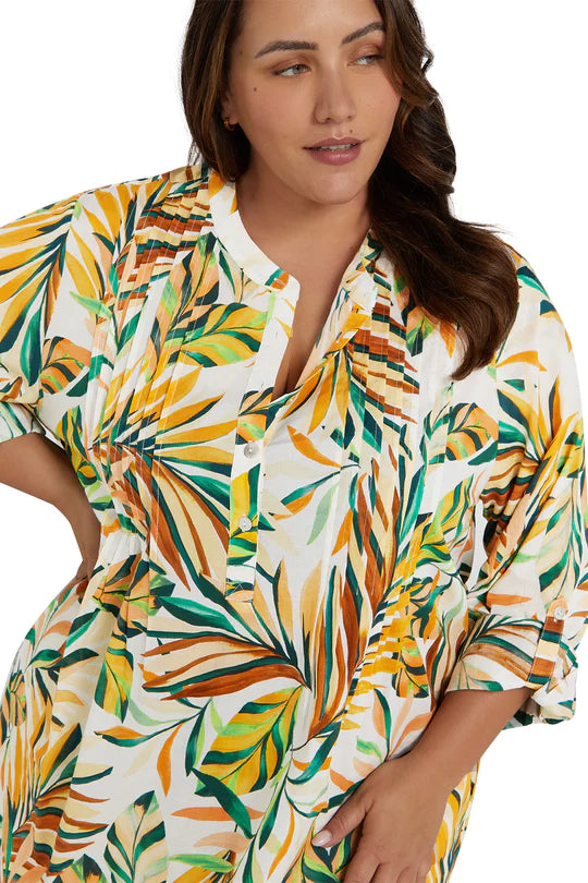 Fuori Gershwin Cotton Beach Shirt