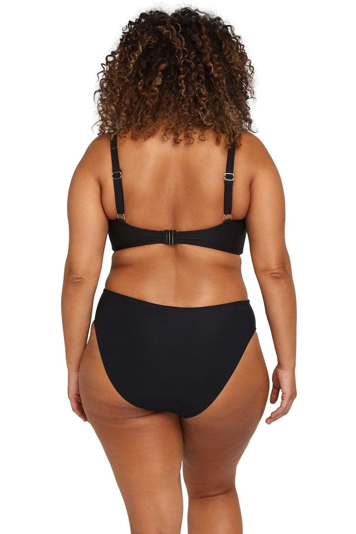 Recycled Hues Black Delacroix Bikini Top