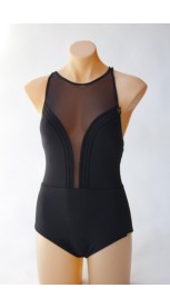 Adorn Plunge High Neck - Sheer Essentials Lingerie & Swim