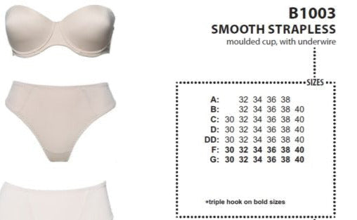 Fit Fully Yours Smooth Strapless - Fawn