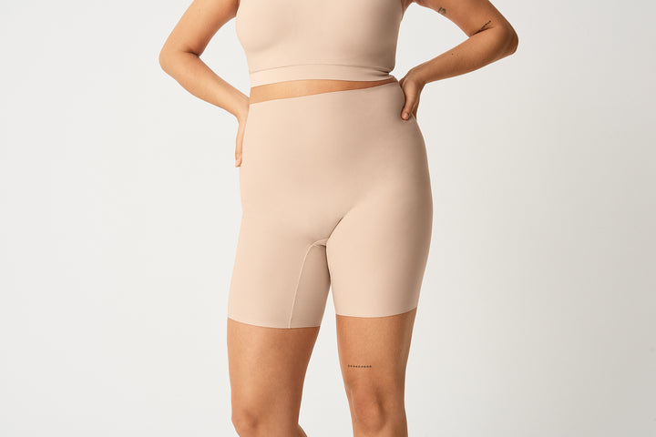 Chantelle Soft Stretch Mid Thigh Shorts - Plus