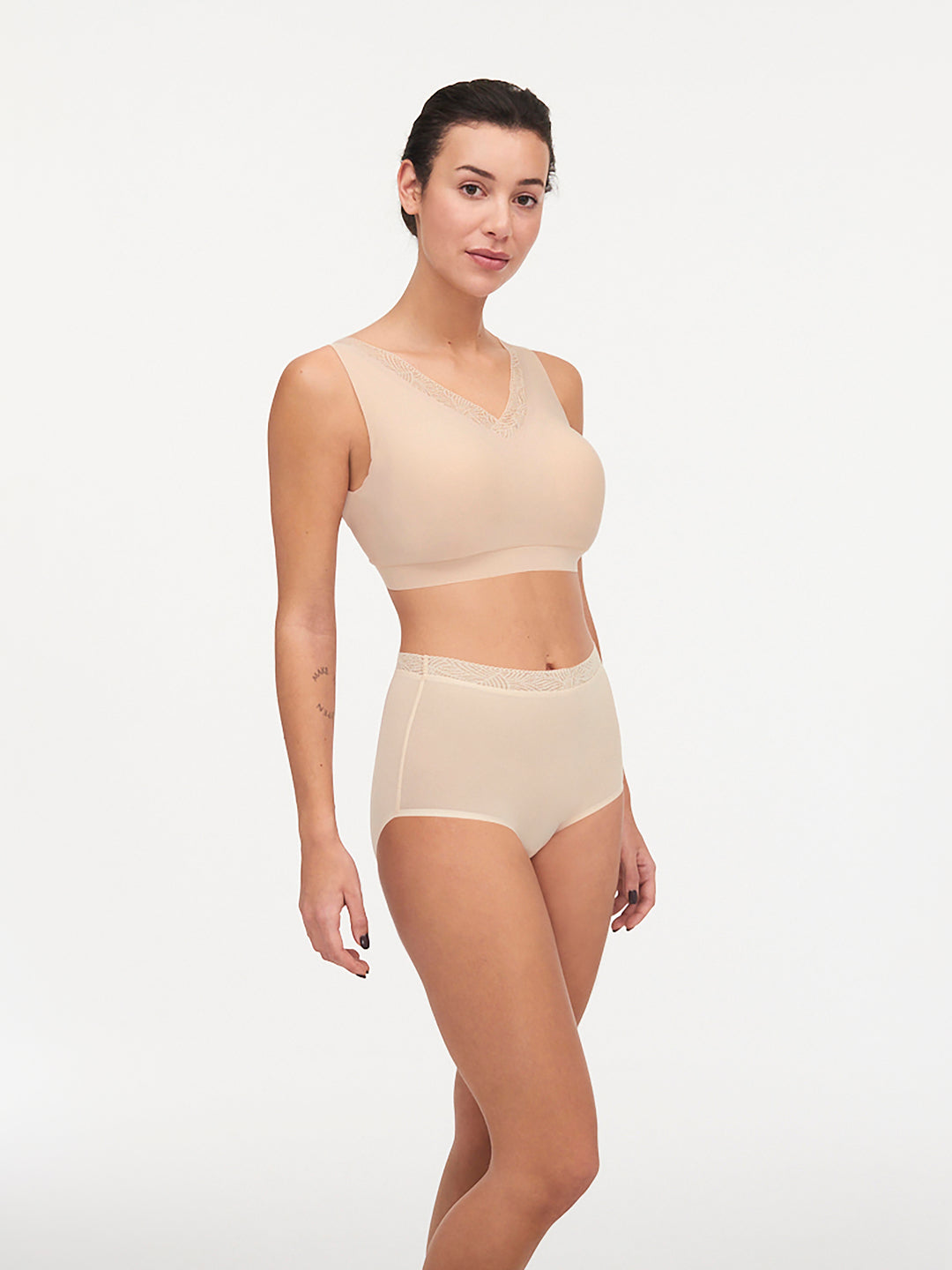 SoftStretch Padded Bra Top with Hook and Eye