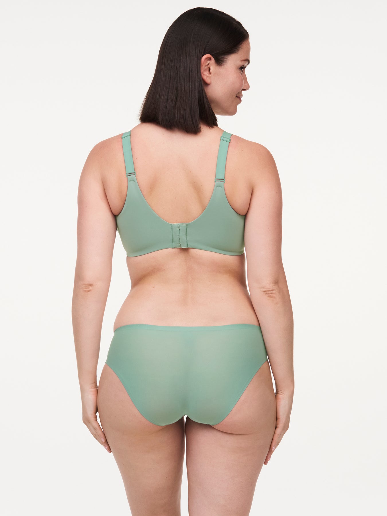 Norah Molded Bra - OC Green – Sheer Essentials Lingerie & Swimwear