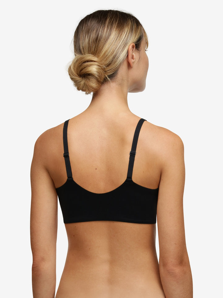 Norah Comfort Front Closure Bra - Black