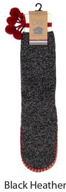Cottage Collection Moccasin Lounge Socks