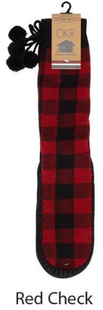 Cottage Collection Moccasin Lounge Socks