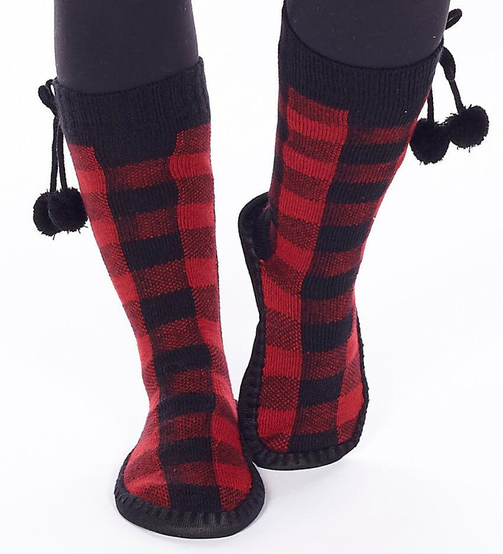 Cottage Collection Moccasin Lounge Socks