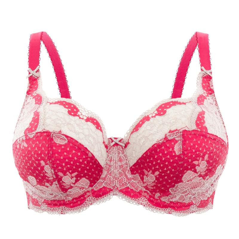 Clara Full Cup - Pink/ Dove - Sheer Essentials Lingerie & Swim