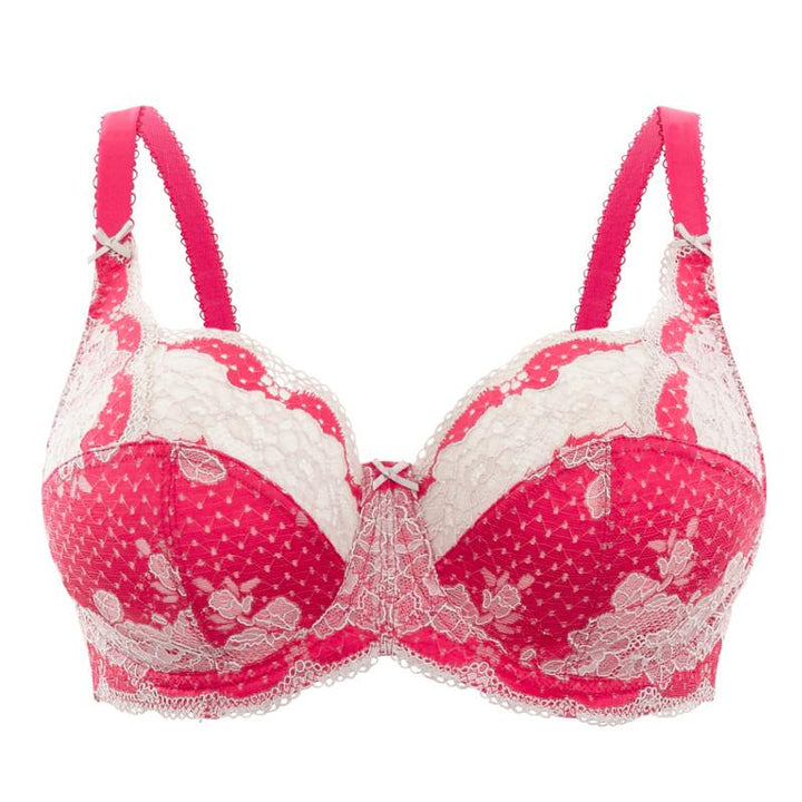 Clara Full Cup - Pink/ Dove - Sheer Essentials Lingerie & Swim