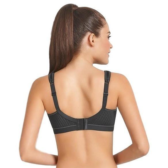 Wire Free Momentum Sports Bra - Black