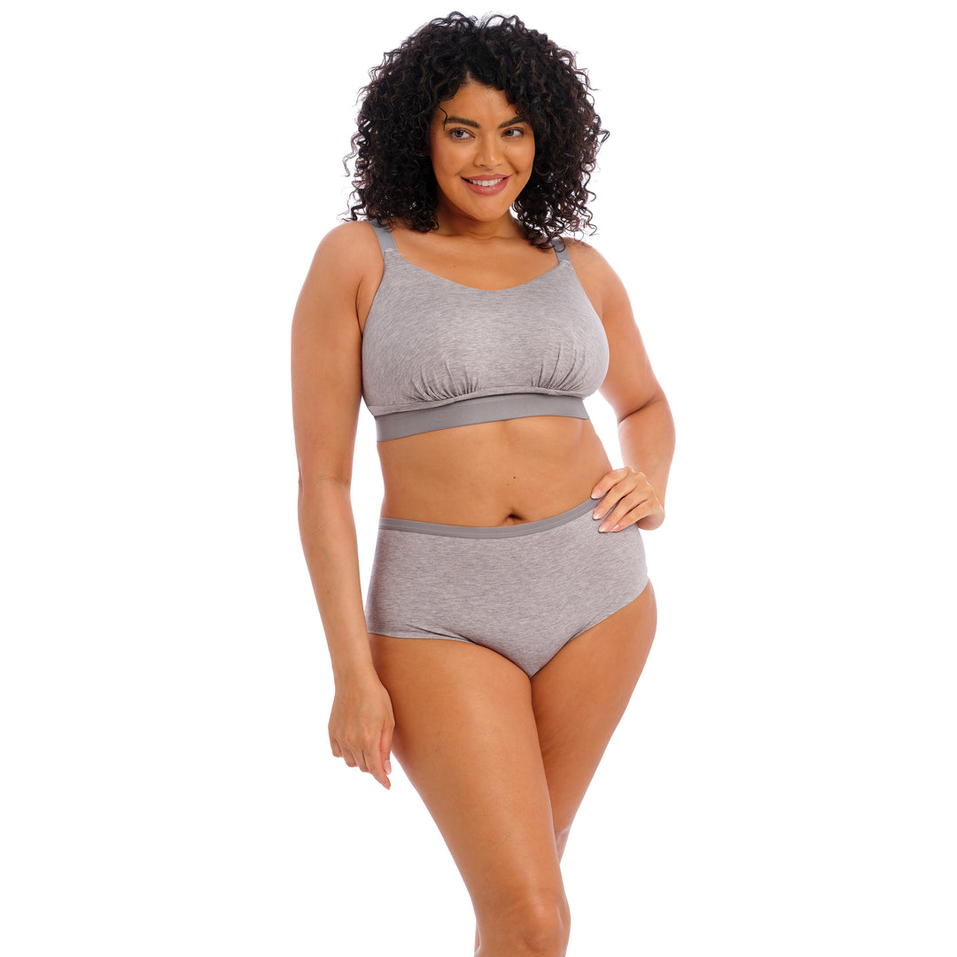 Elomi Downtime Non Wired Bralette - Grey