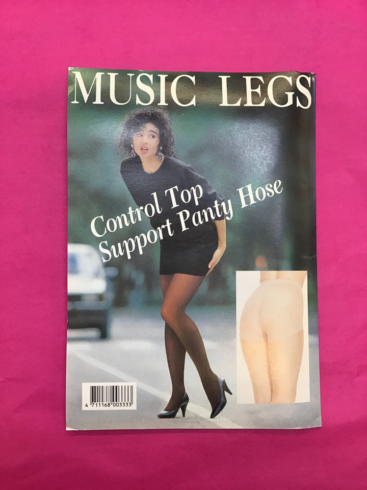 Music Legs Control Top Support Panty Hose