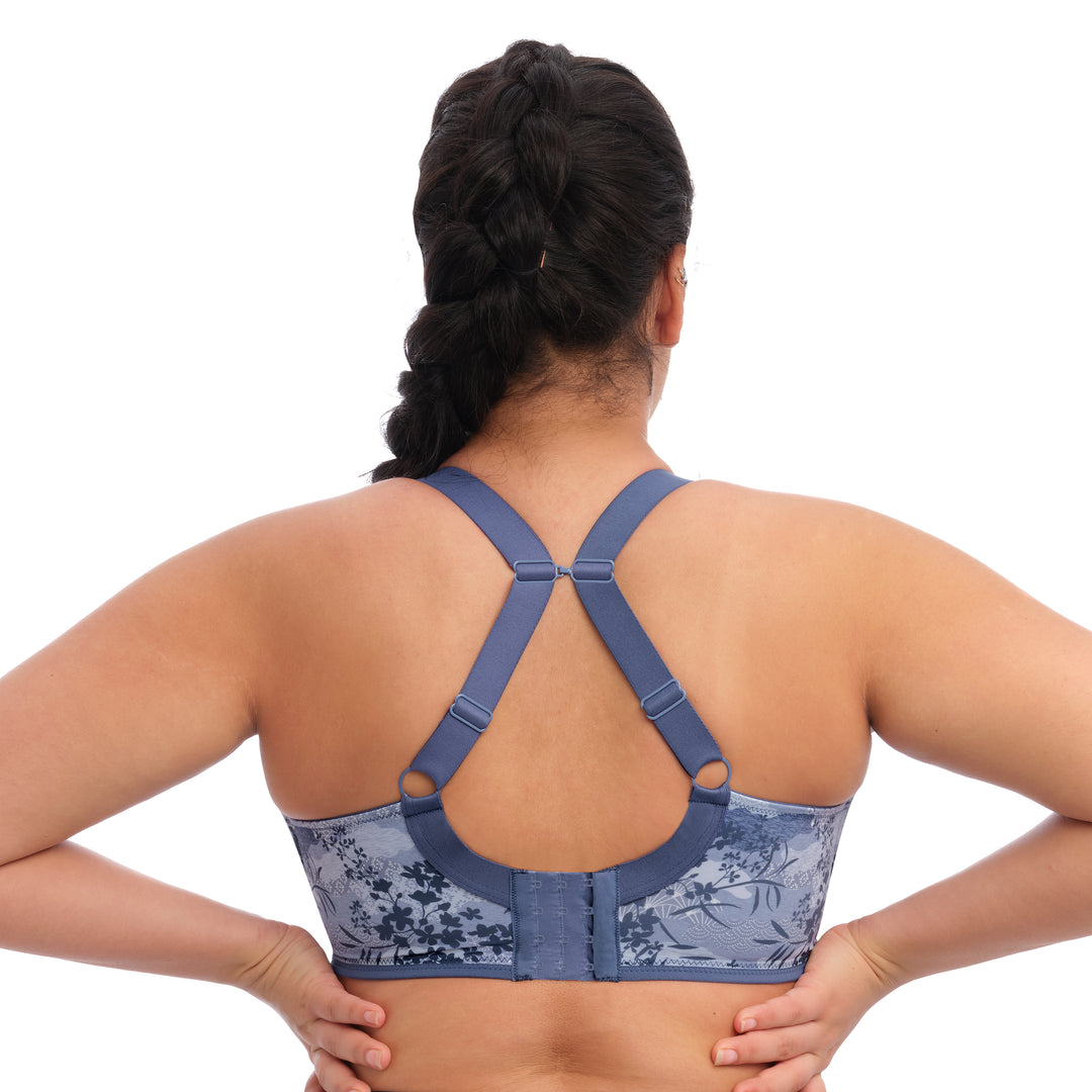 Elomi Energise Sports Bra - Vintage Denim