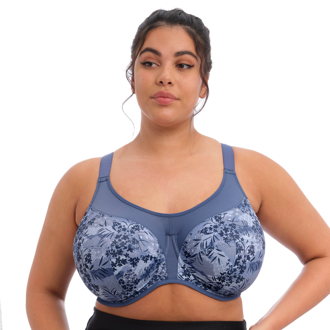 Elomi Energise Sports Bra - Vintage Denim
