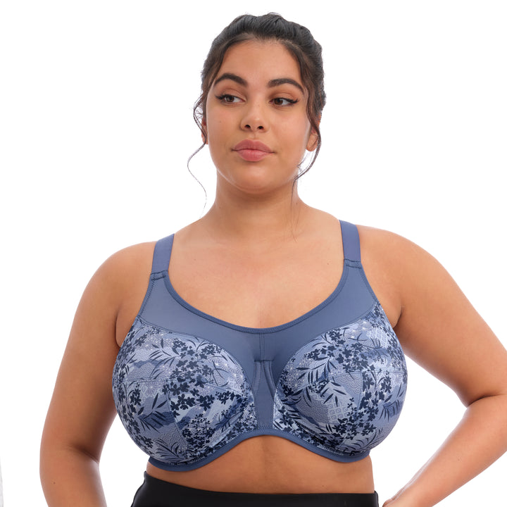 Elomi Energise Sports Bra - Vintage Denim